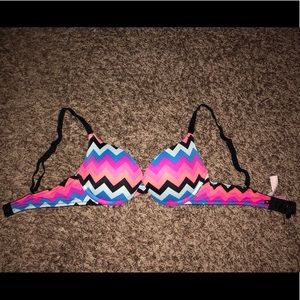 PINK Chevron Bra